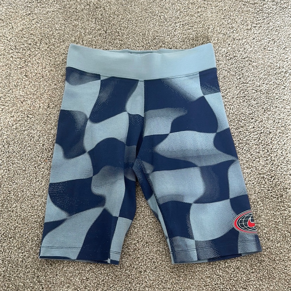 Nike Team Checkered Bike Shorts